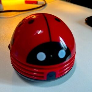 Ladybug desk vacuum